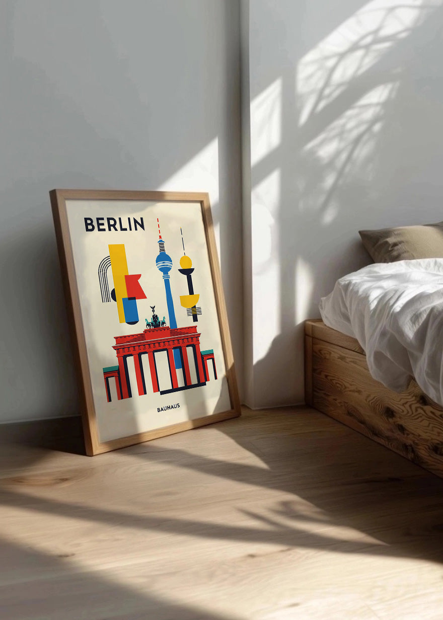 Cuadro Berlin Poster Bauhaus