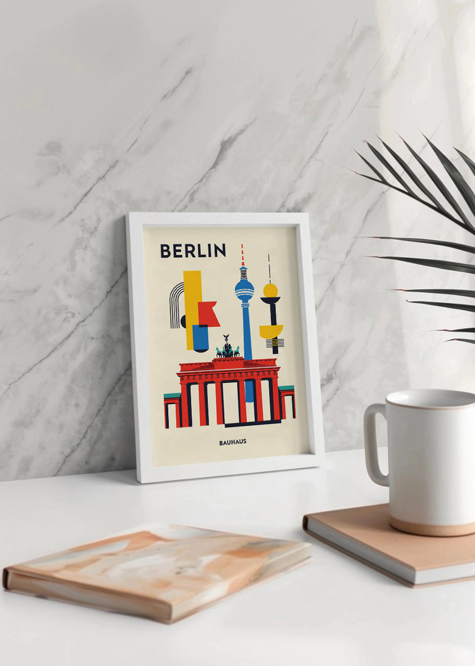 Cuadro Berlin Poster Bauhaus