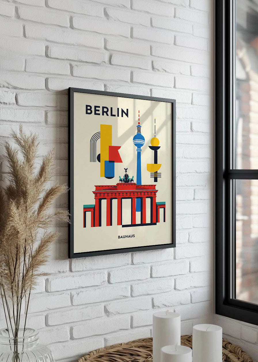 Cuadro Berlin Poster Bauhaus