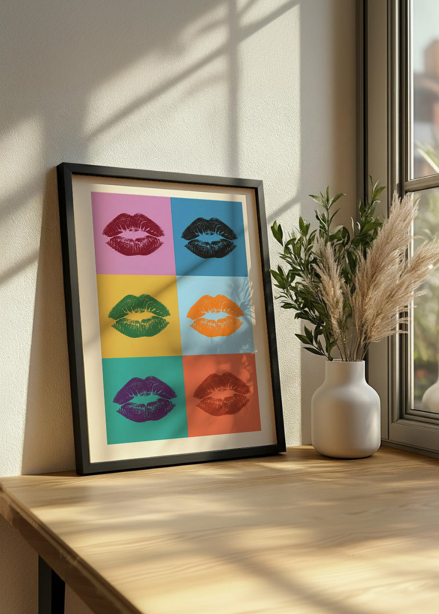 Cuadro Besos para todos