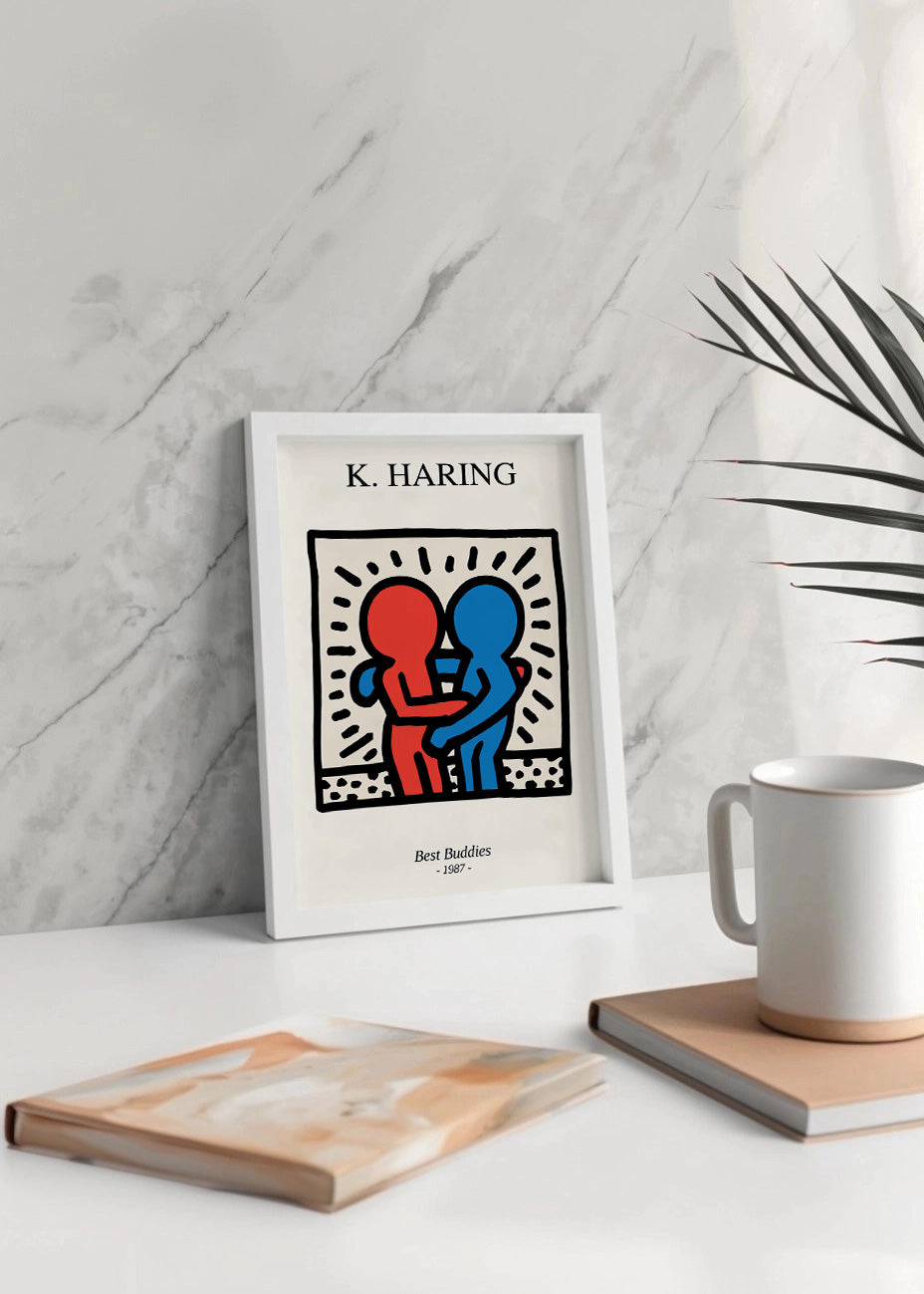 Cuadro Best Buddies (K. Haring)