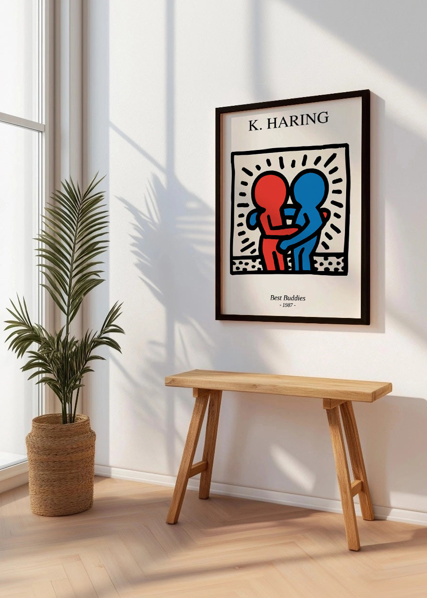 Cuadro Best Buddies (K. Haring)