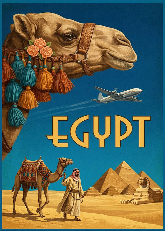 Cuadro Bienvenido a Egipto