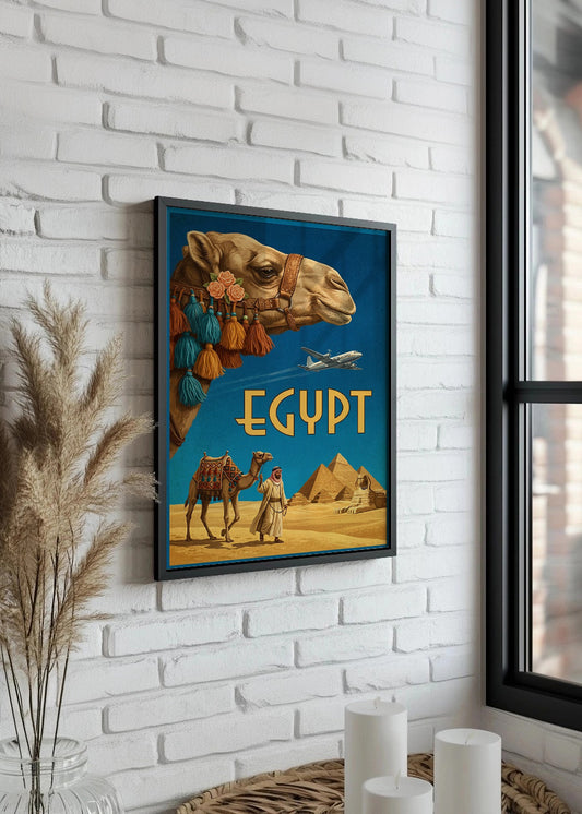 Cuadro Bienvenido a Egipto