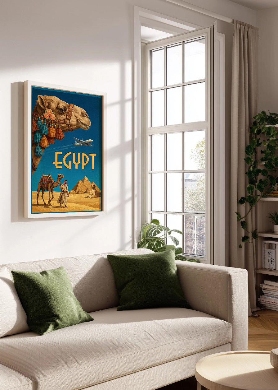 Cuadro Bienvenido a Egipto