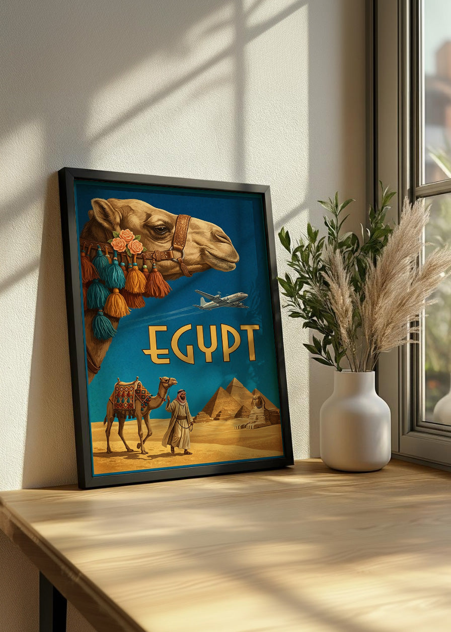 Cuadro Bienvenido a Egipto