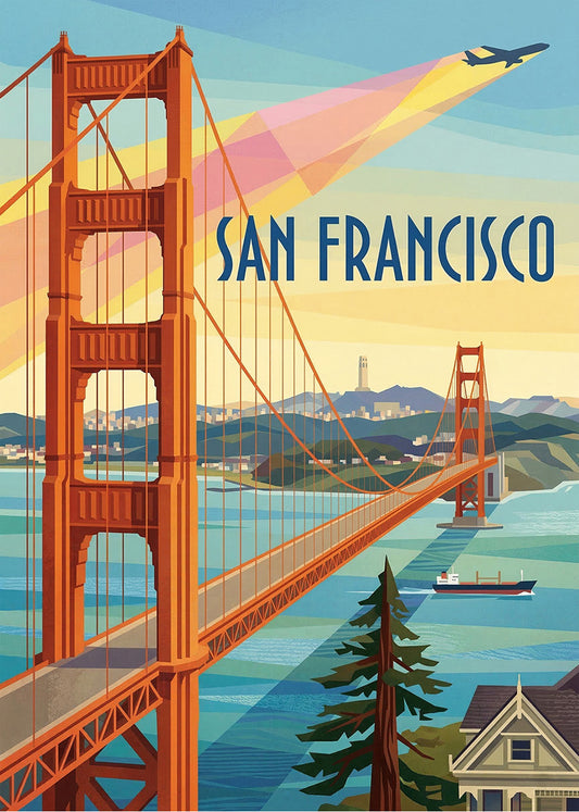 Cuadro Bienvenido a San Francisco