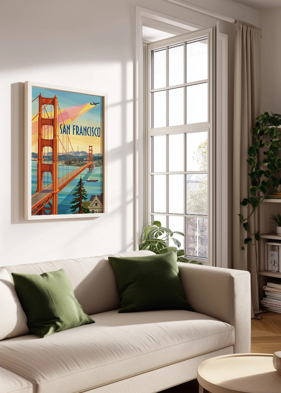 Cuadro Bienvenido a San Francisco