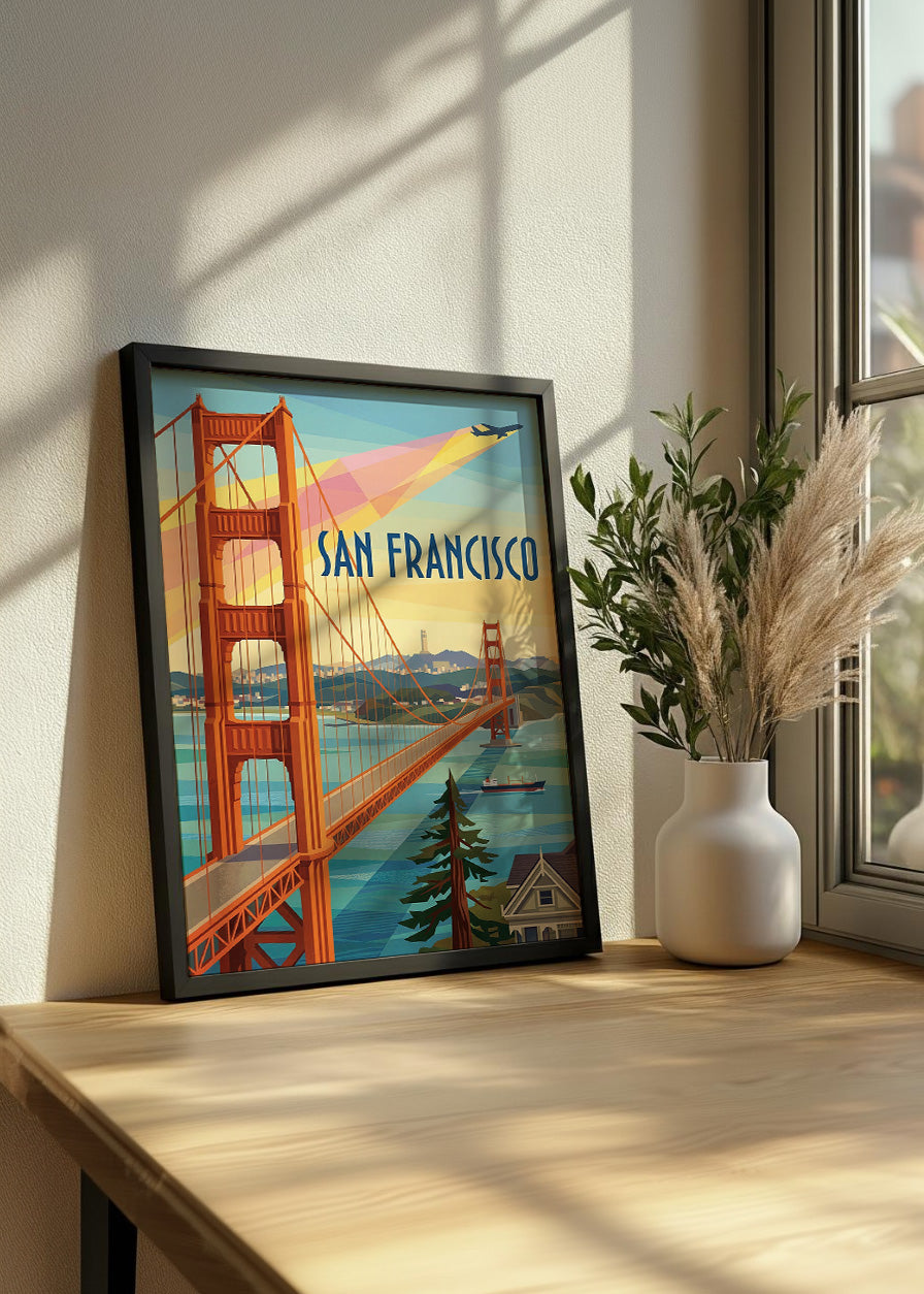 Cuadro Bienvenido a San Francisco