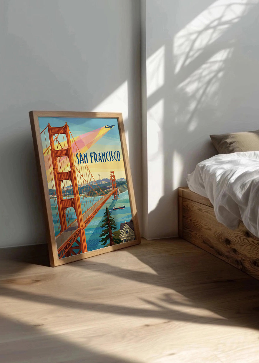 Cuadro Bienvenido a San Francisco