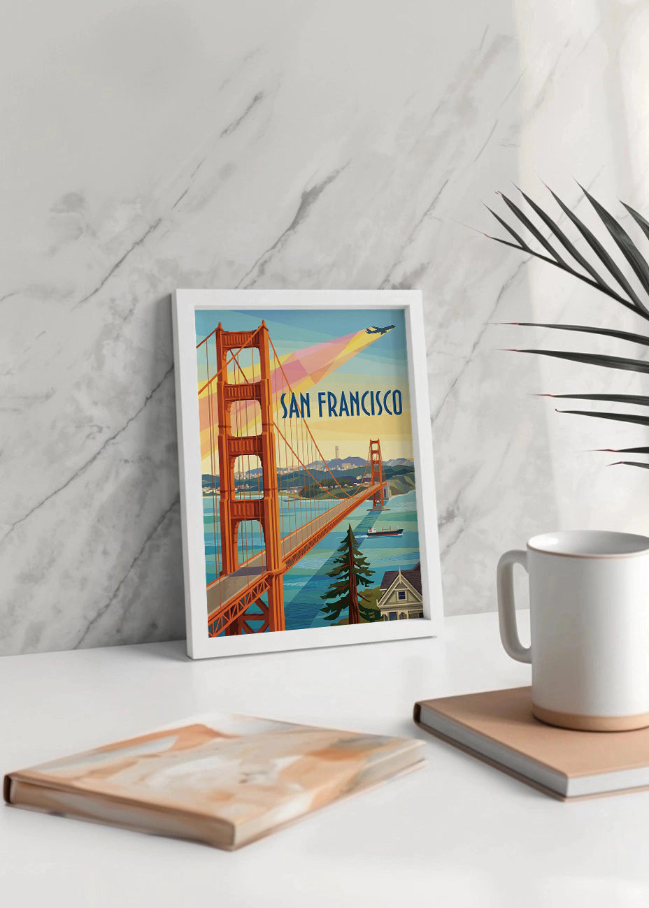 Cuadro Bienvenido a San Francisco
