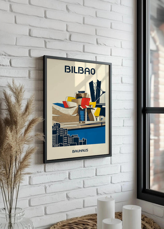 Cuadro Bilbao Poster Bauhaus