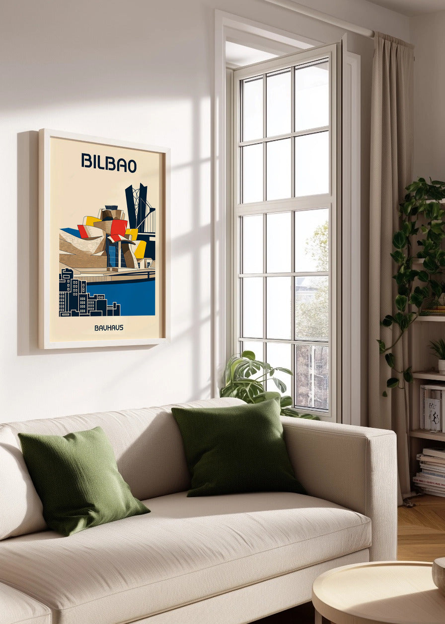 Cuadro Bilbao Poster Bauhaus