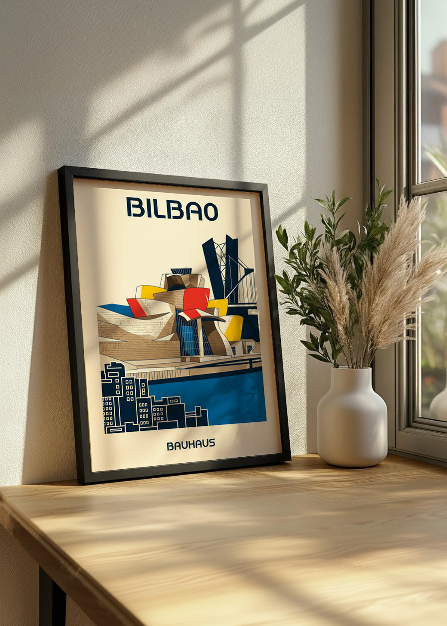 Cuadro Bilbao Poster Bauhaus