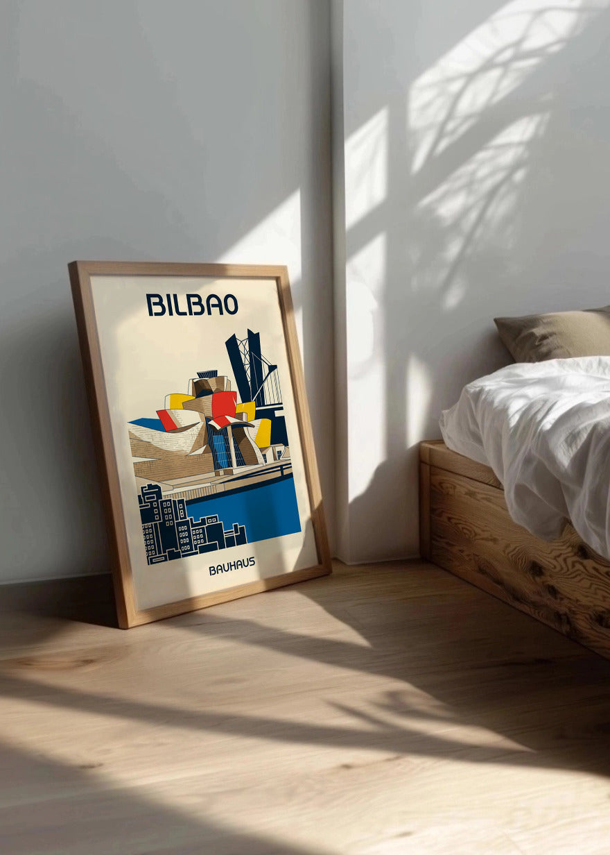 Cuadro Bilbao Poster Bauhaus