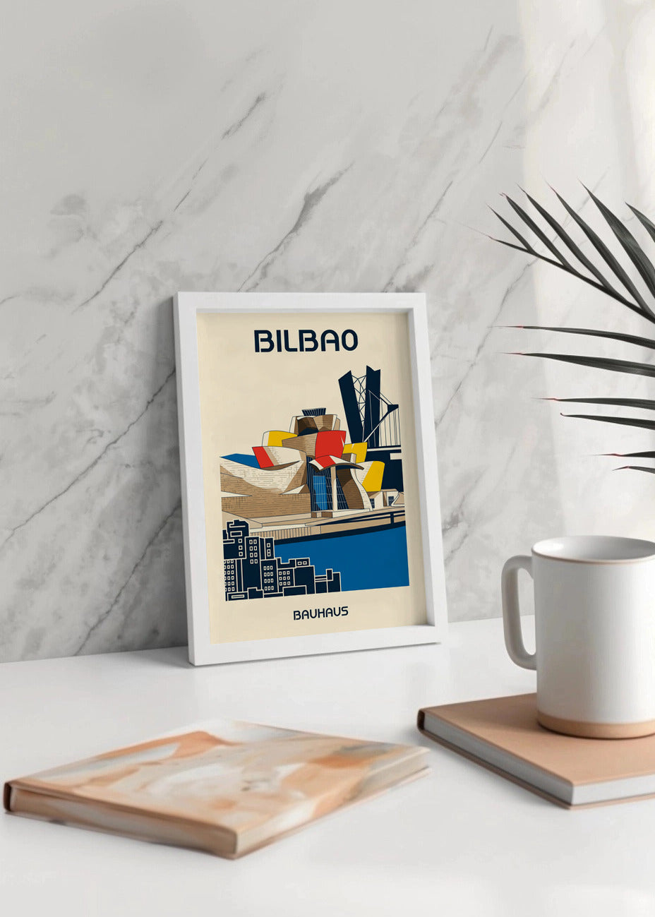Cuadro Bilbao Poster Bauhaus