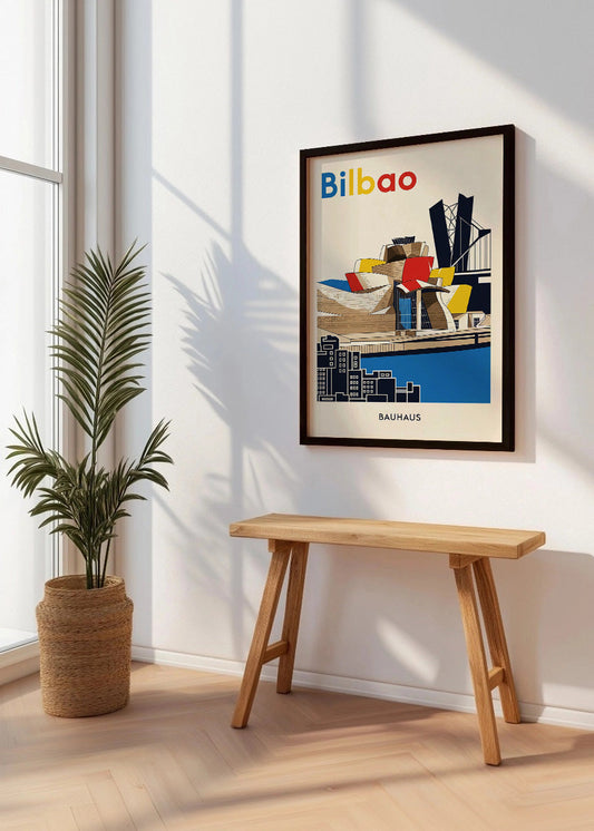 Cuadro Bilbao Poster Bauhaus
