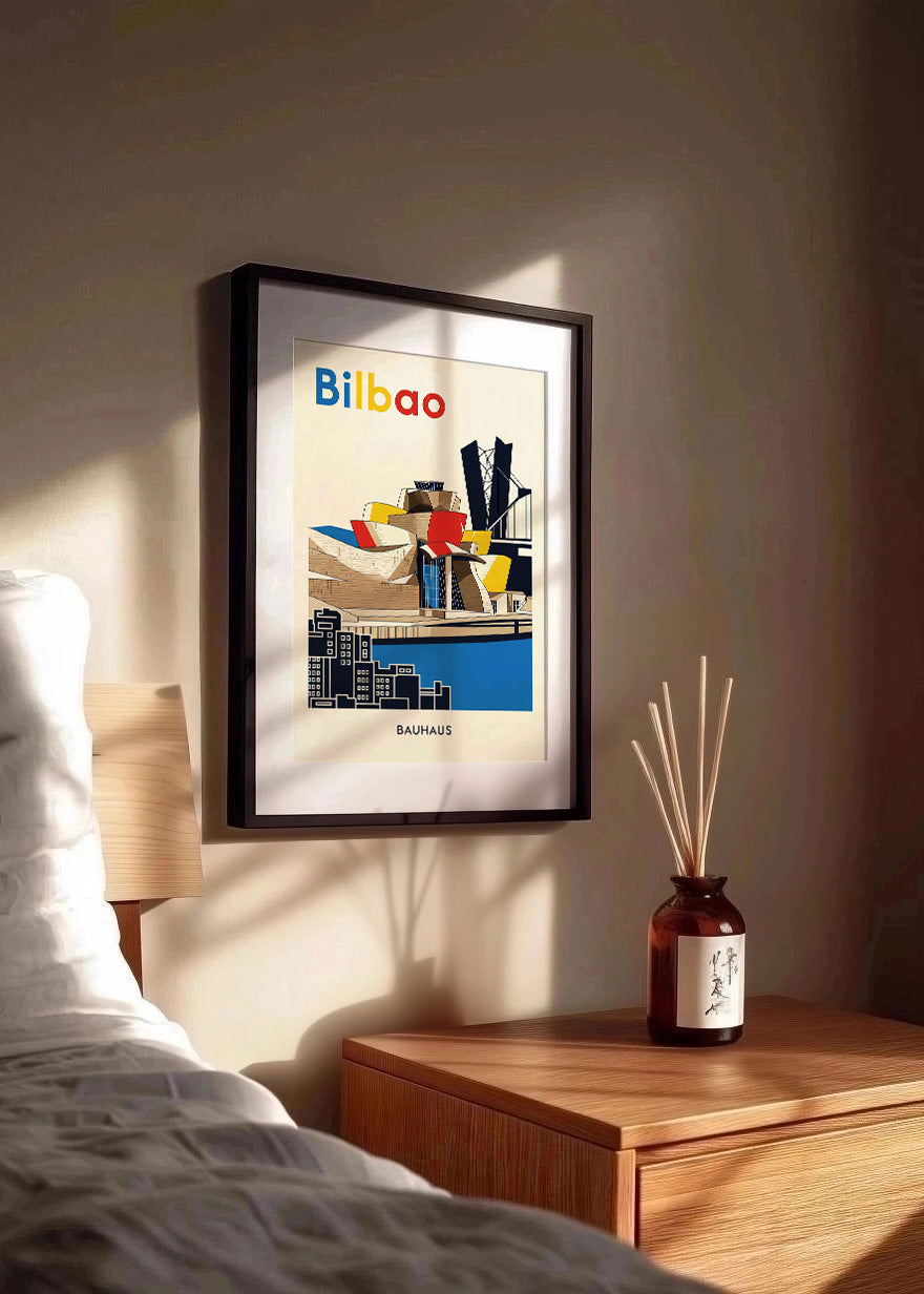 Cuadro Bilbao Poster Bauhaus