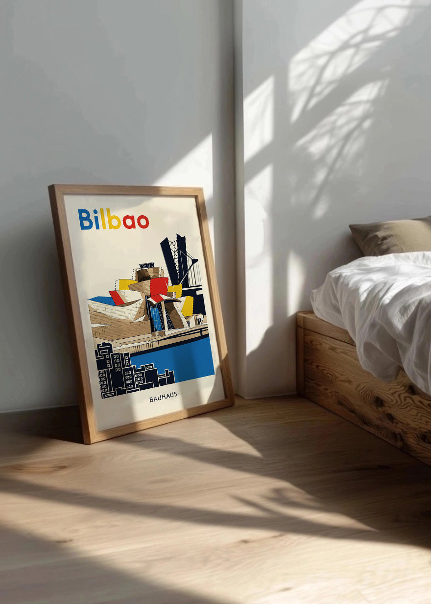 Cuadro Bilbao Poster Bauhaus