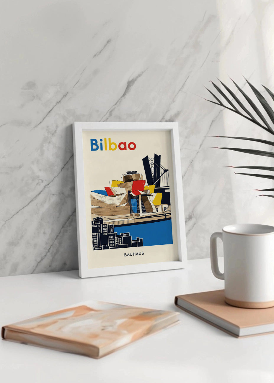 Cuadro Bilbao Poster Bauhaus