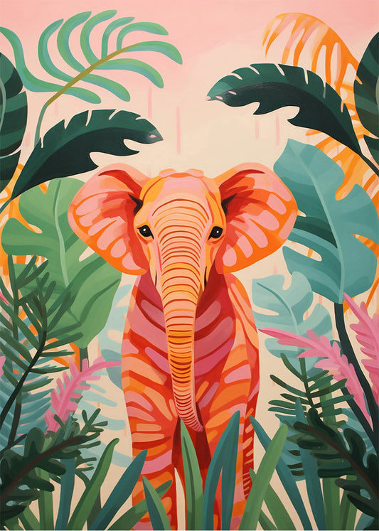 Cuadro ​Blet, the elefant