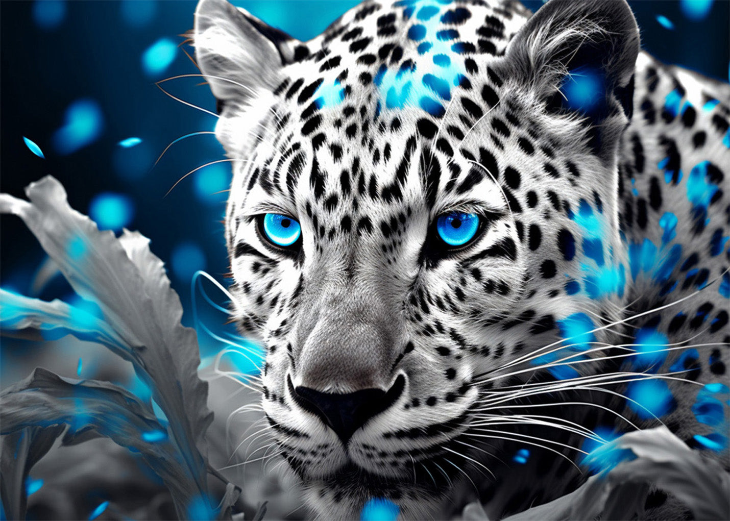 Cuadro ​Blue-Eyes White Tiger