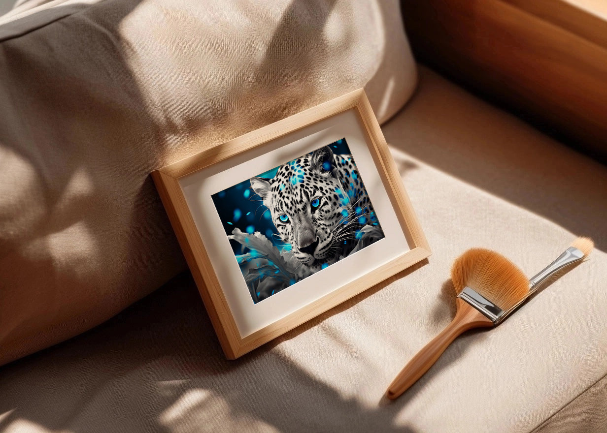 Cuadro ​Blue-Eyes White Tiger
