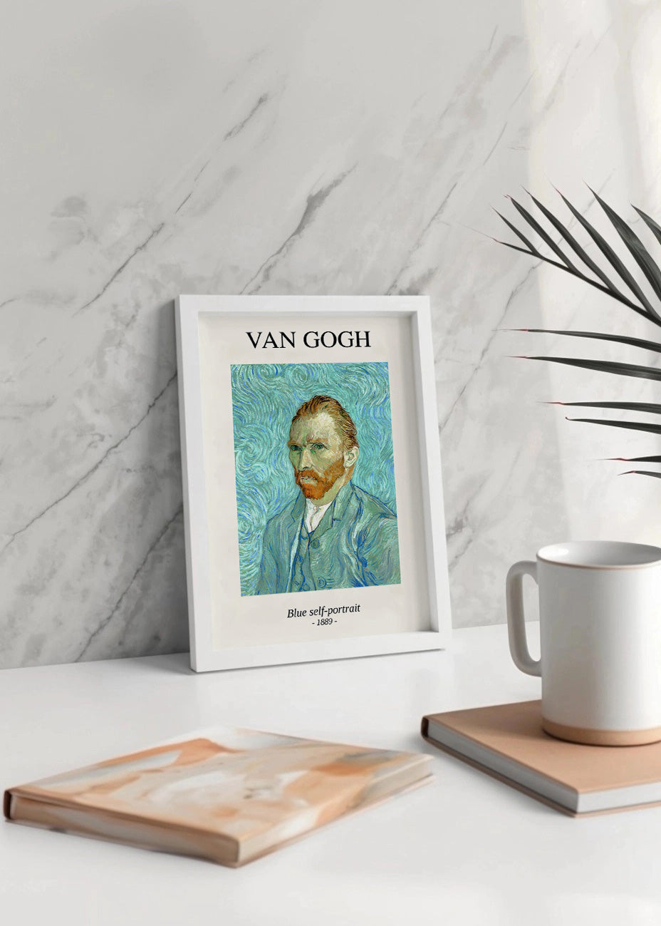 Cuadro Blue self-portrait (Van Gogh)
