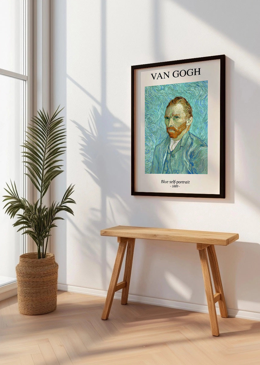 Cuadro Blue self-portrait (Van Gogh)