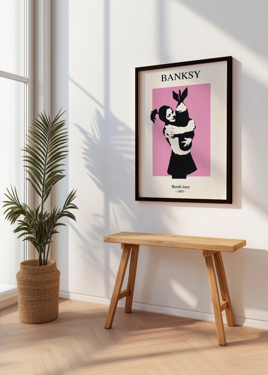 Cuadro Bomb love (Banksy)