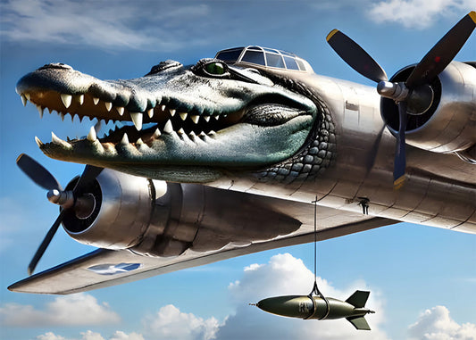 Cuadro Bombardiro Crocodilo aa