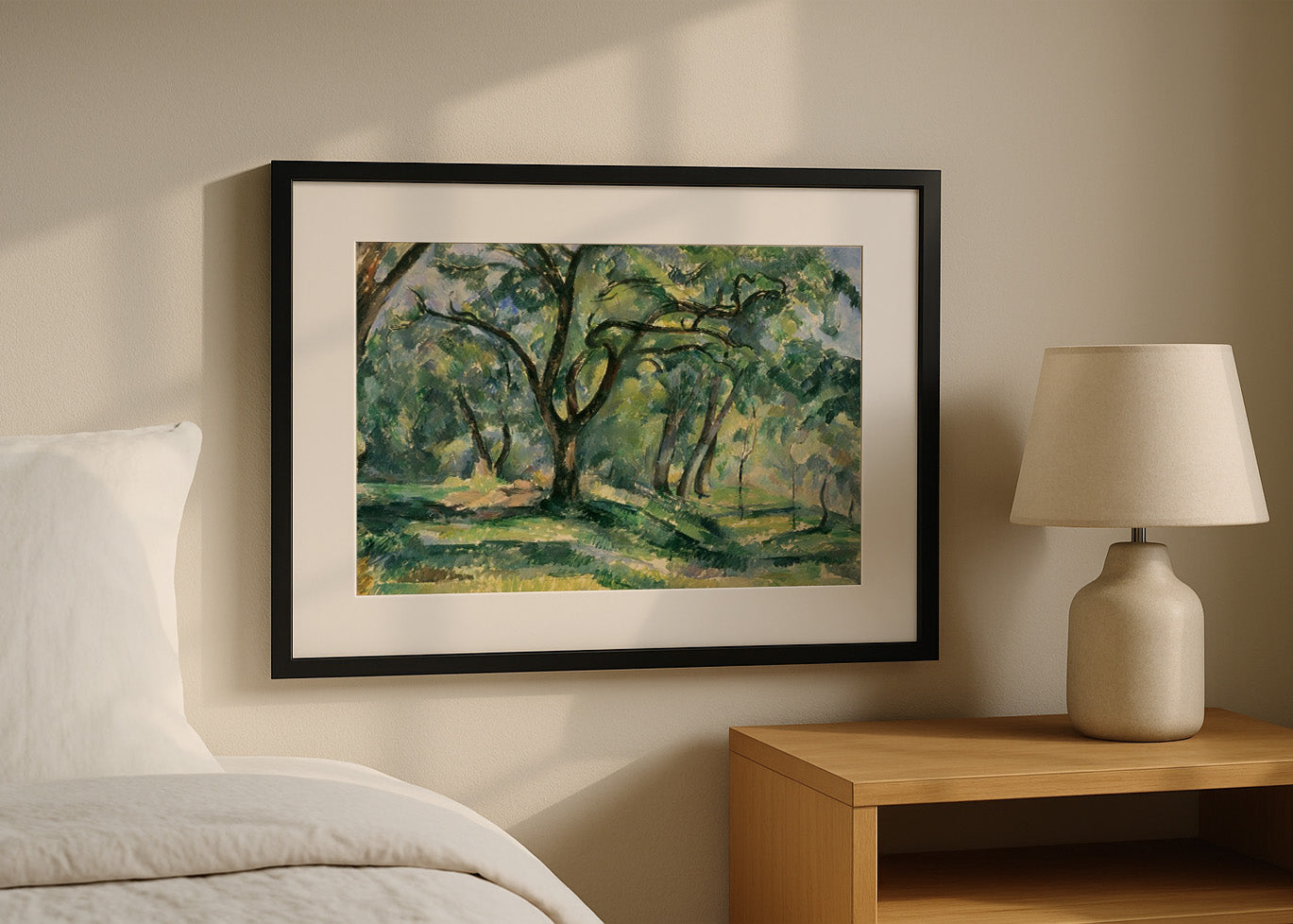 Cuadro ​Bosque (Cezanne)