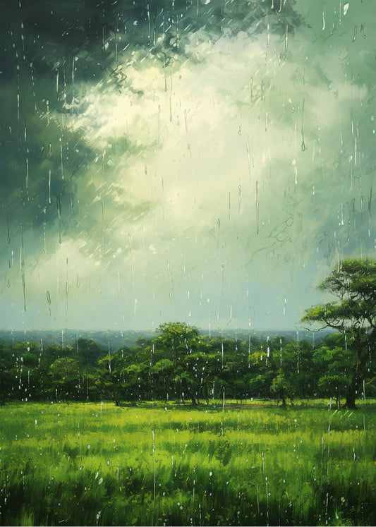 Cuadro ​Bosque frondoso