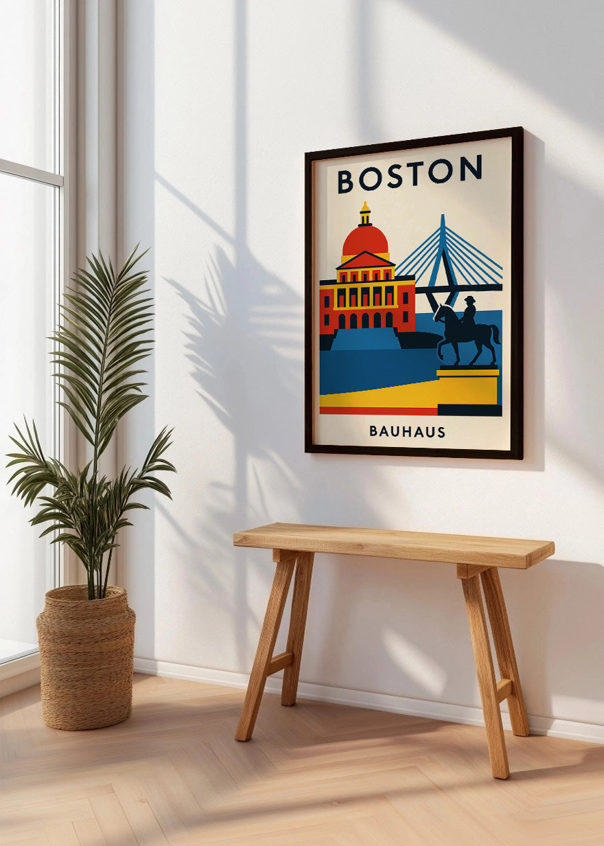 Cuadro Boston Poster Bauhaus