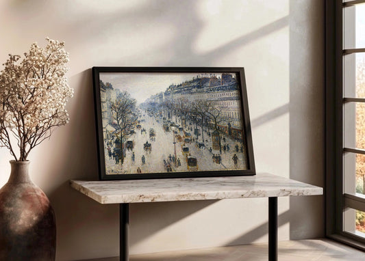 Boulevard Montmartre, winterlicher Morgen (Pissarro)