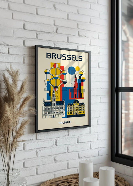 Cuadro Brussels Poster Bauhaus