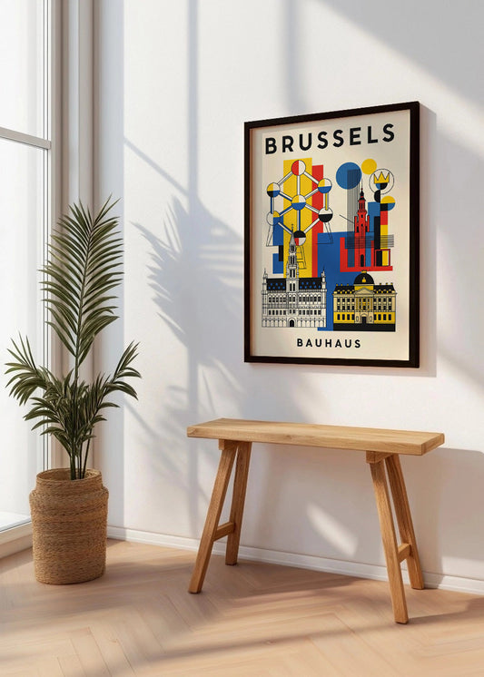 Cuadro Brussels Poster Bauhaus