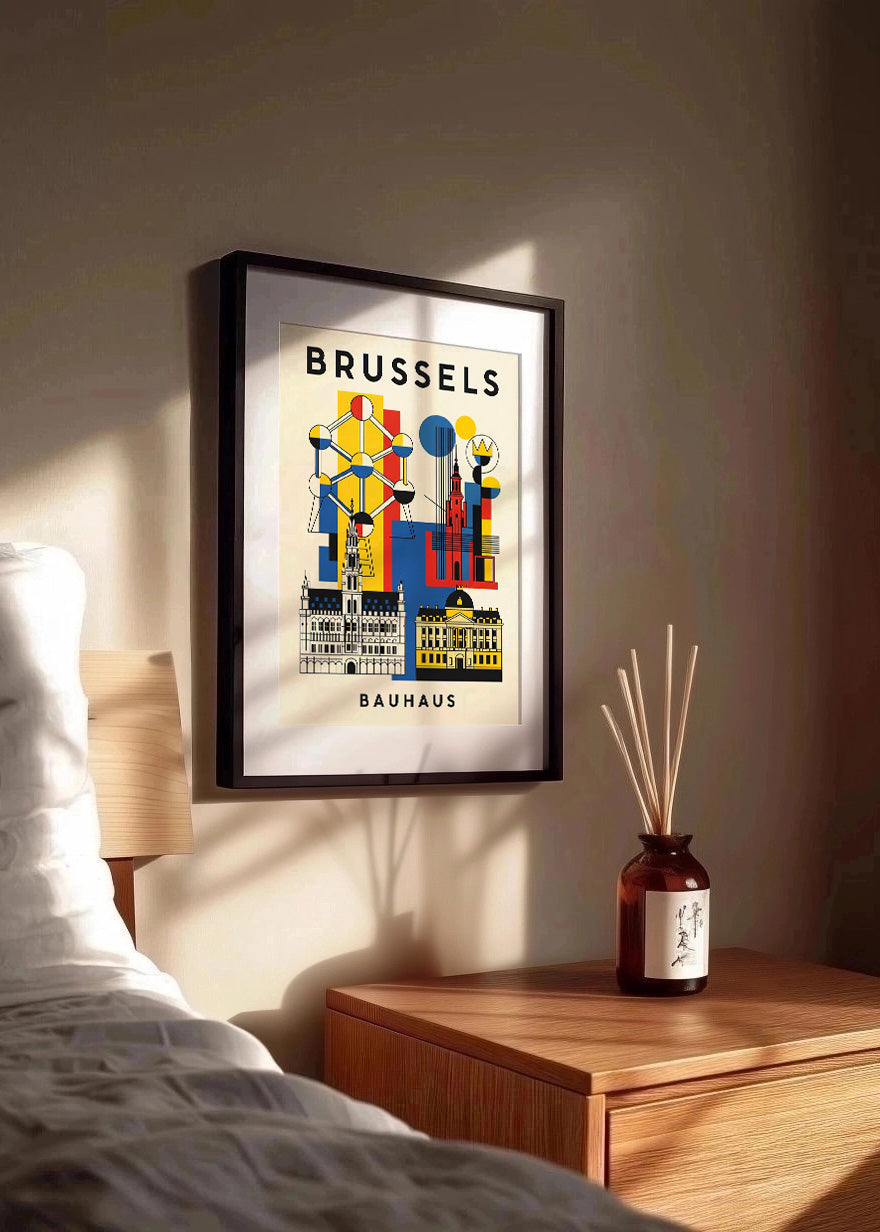 Cuadro Brussels Poster Bauhaus