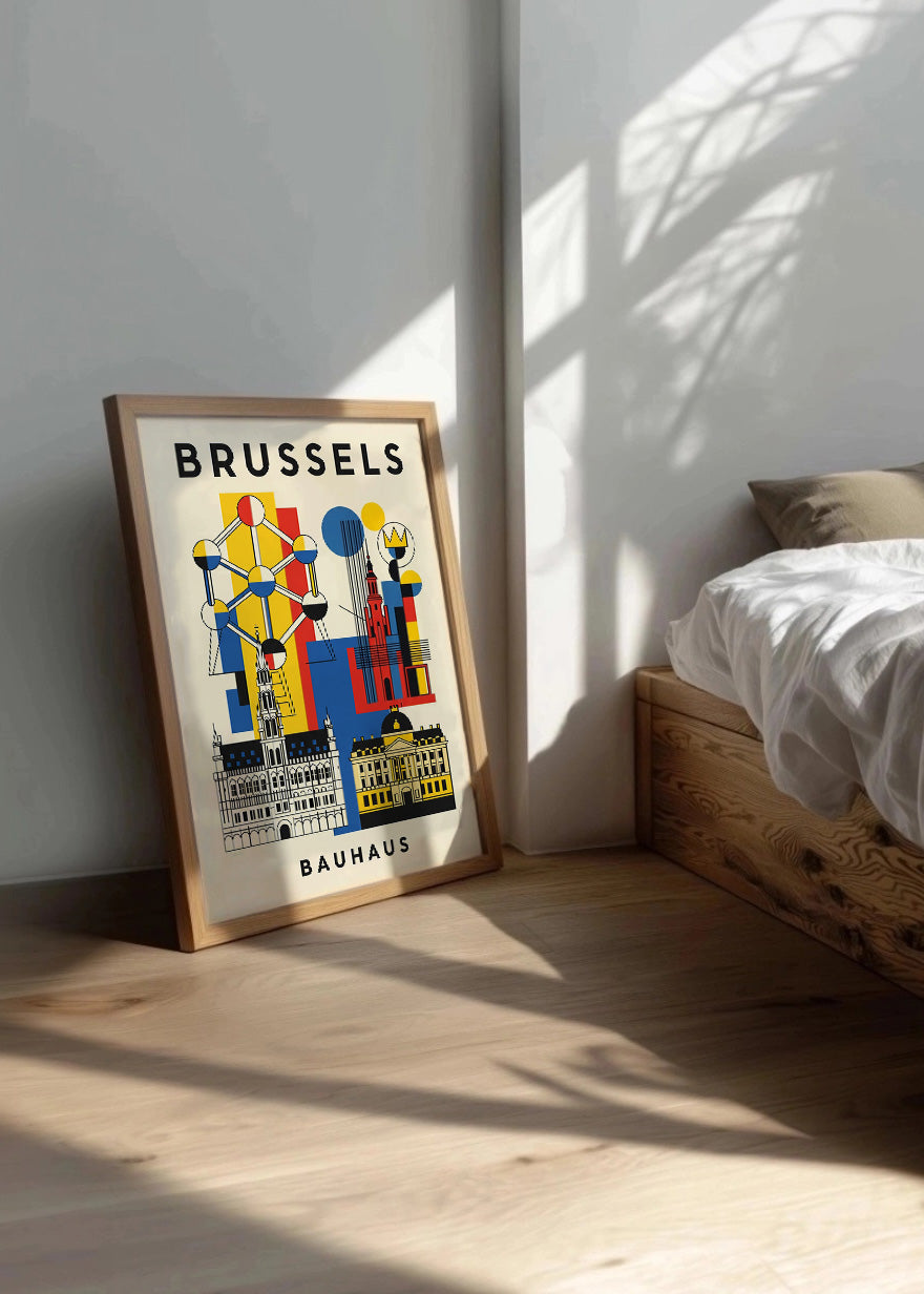 Cuadro Brussels Poster Bauhaus