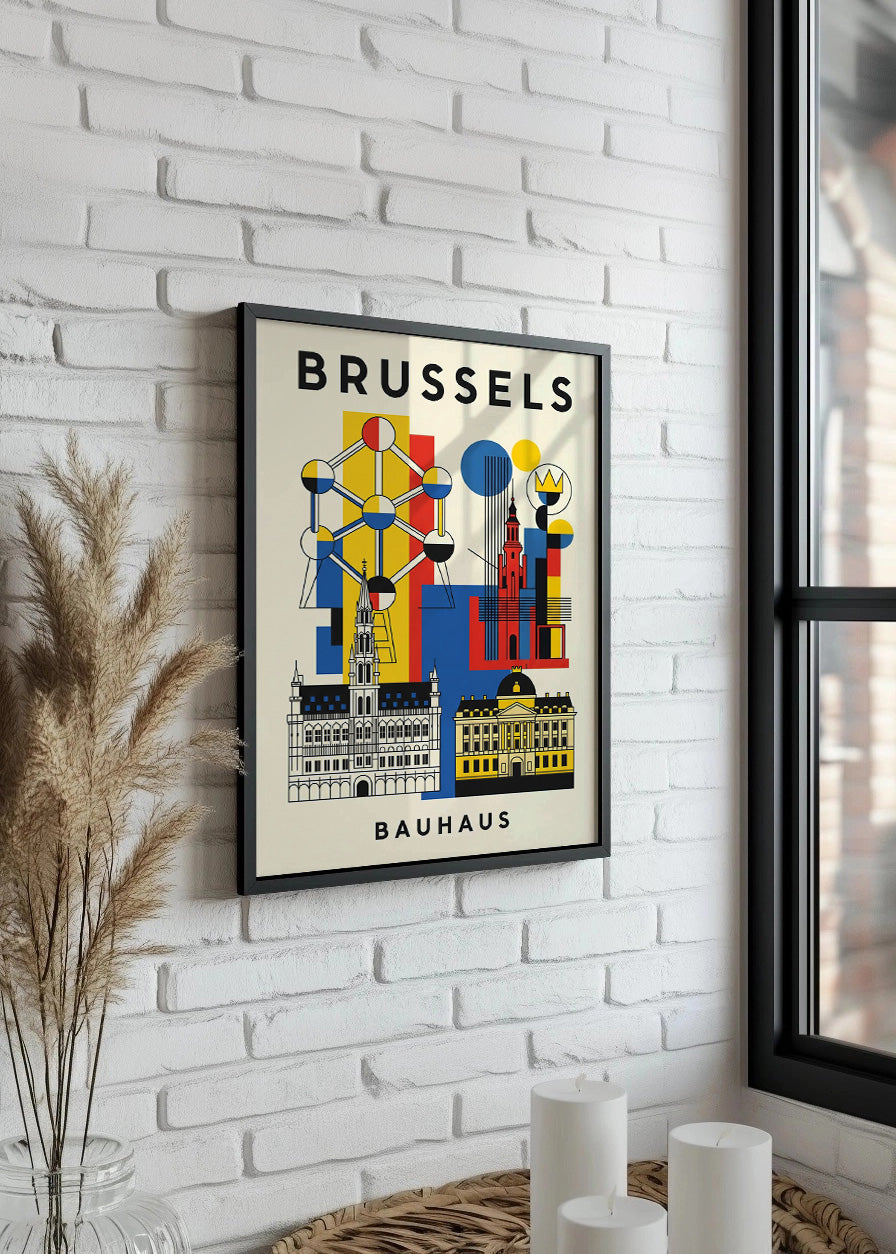 Cuadro Brussels Poster Bauhaus