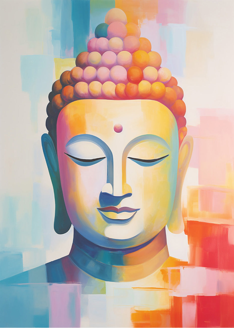 Cuadro ​Buddha face