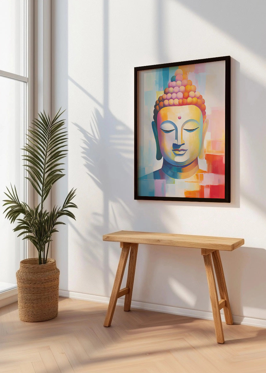 Cuadro ​Buddha face