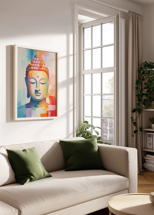 Cuadro ​Buddha face