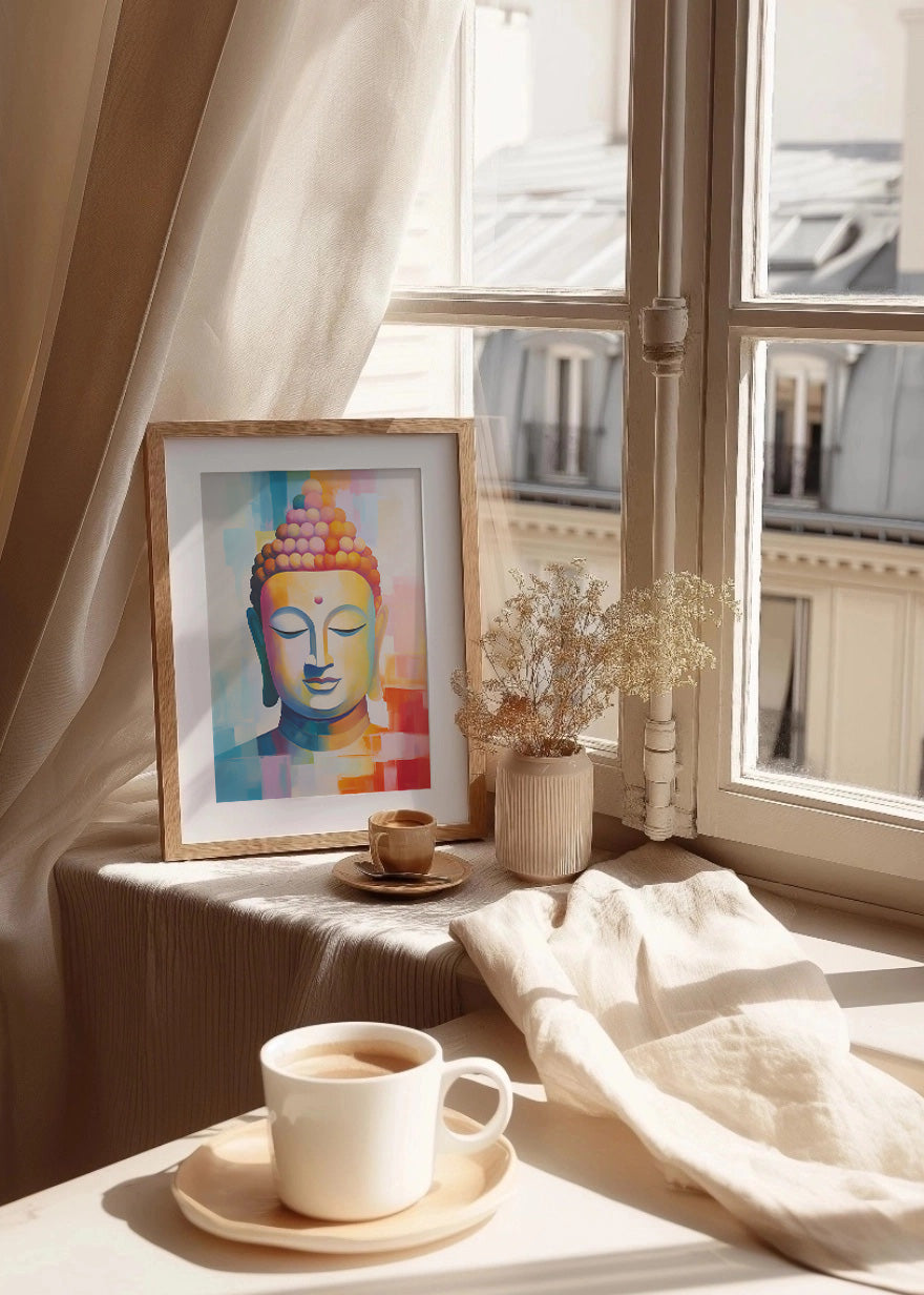 Cuadro ​Buddha face