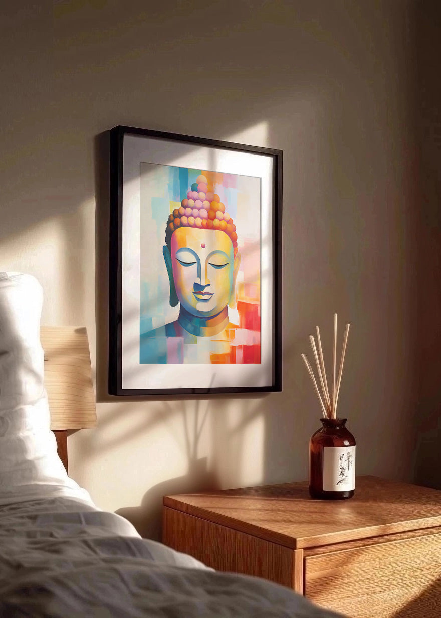 Cuadro ​Buddha face