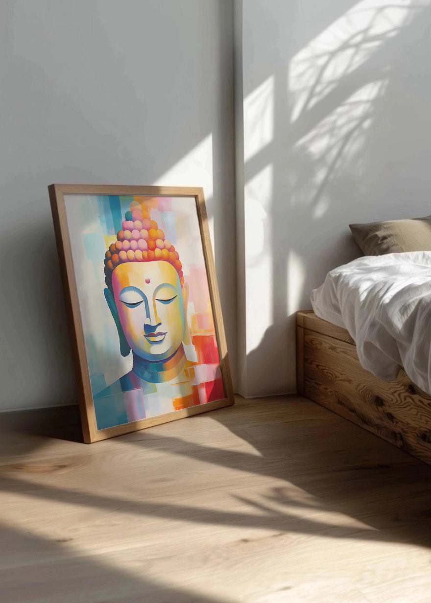 Cuadro ​Buddha face