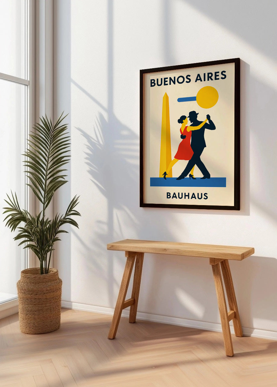 Cuadro Buenos Aires Poster Bauhaus