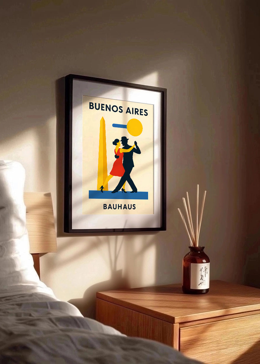Cuadro Buenos Aires Poster Bauhaus
