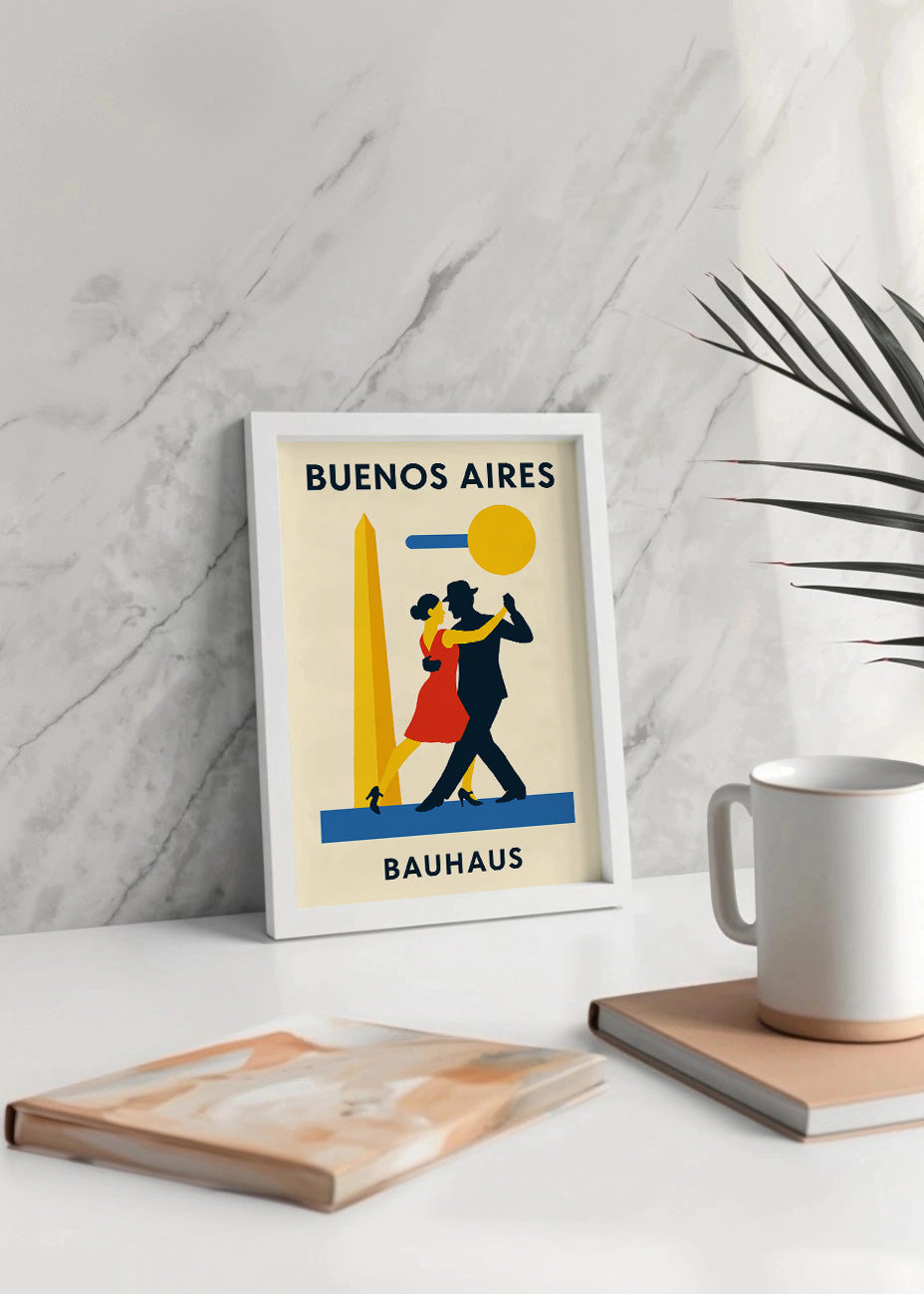 Cuadro Buenos Aires Poster Bauhaus