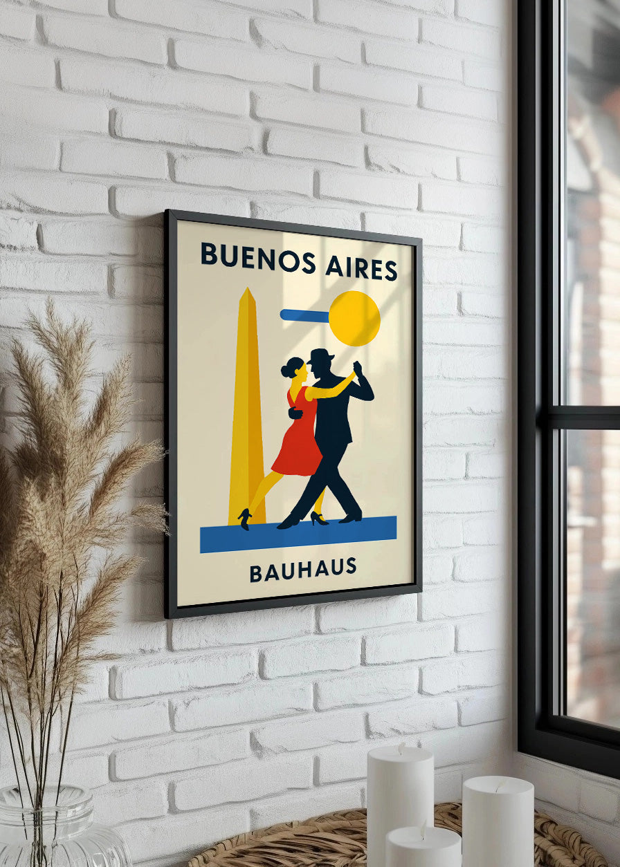 Cuadro Buenos Aires Poster Bauhaus